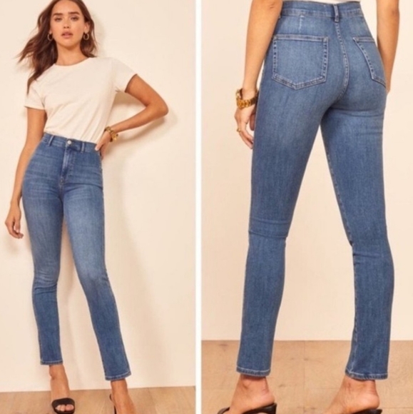 Reformation Denim - Reformation MAY High & Skinny Darwin Wash 24